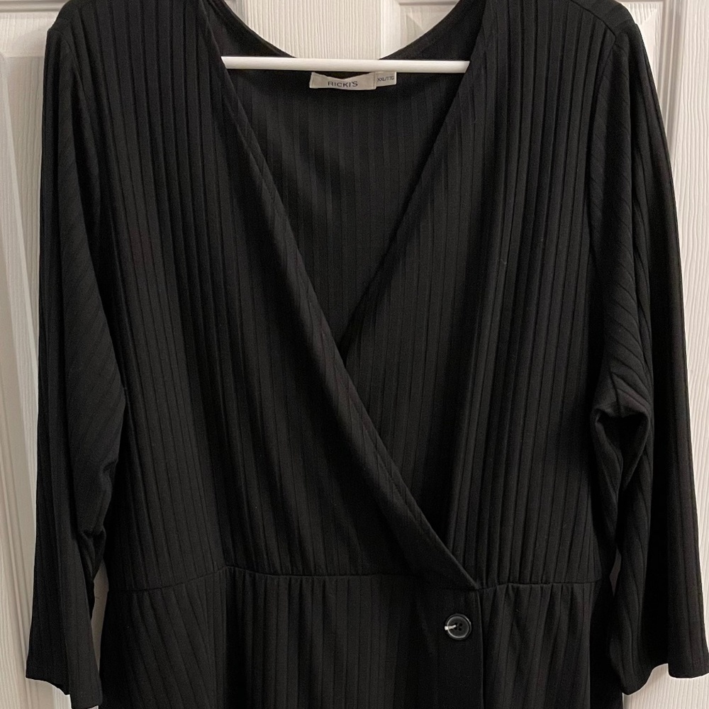 Black Midi Dress size XXL